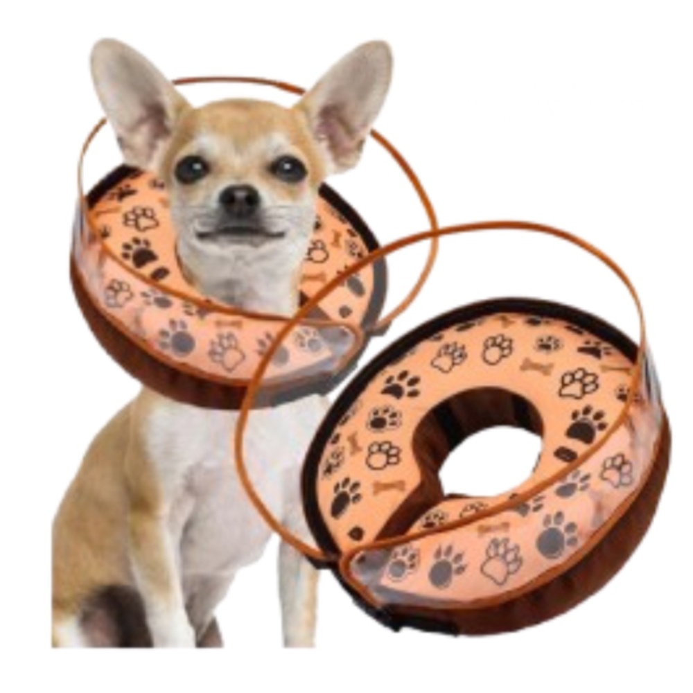 Small Dog Soft Inflatable Collar